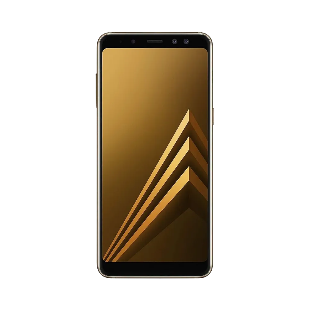 Écran complet Samsung Galaxy A8 2018 affichant interface Android – remplacement écran fissuré ou tactile défectueux par iTelier Lyon – réparation express, pièces d’origine garanties 1 an, envoi national sécurisé.