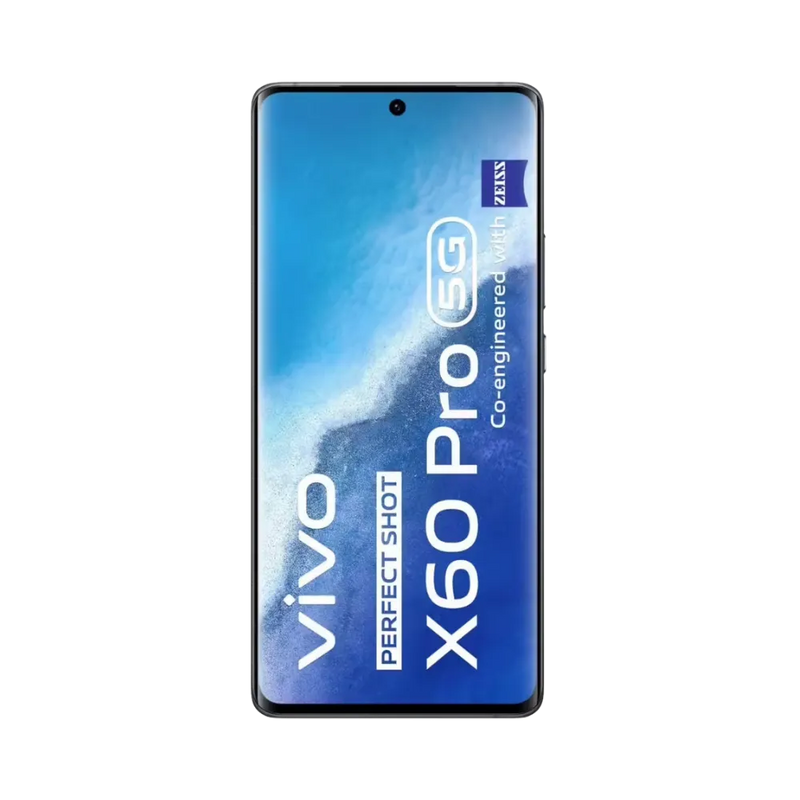 Vivo X60 Pro avec écran AMOLED allumé, proposé à la réparation chez iTelier Lyon : remplacement vitre, écran complet et batterie avec service express et garantie 1 an.