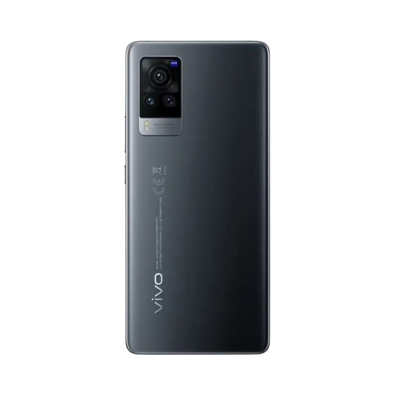 Dos du Vivo X60 Pro avec module photo Zeiss, réparation possible chez iTelier Lyon pour vitre arrière, caméra et batterie, avec pièces d’origine garanties et diagnostic gratuit.