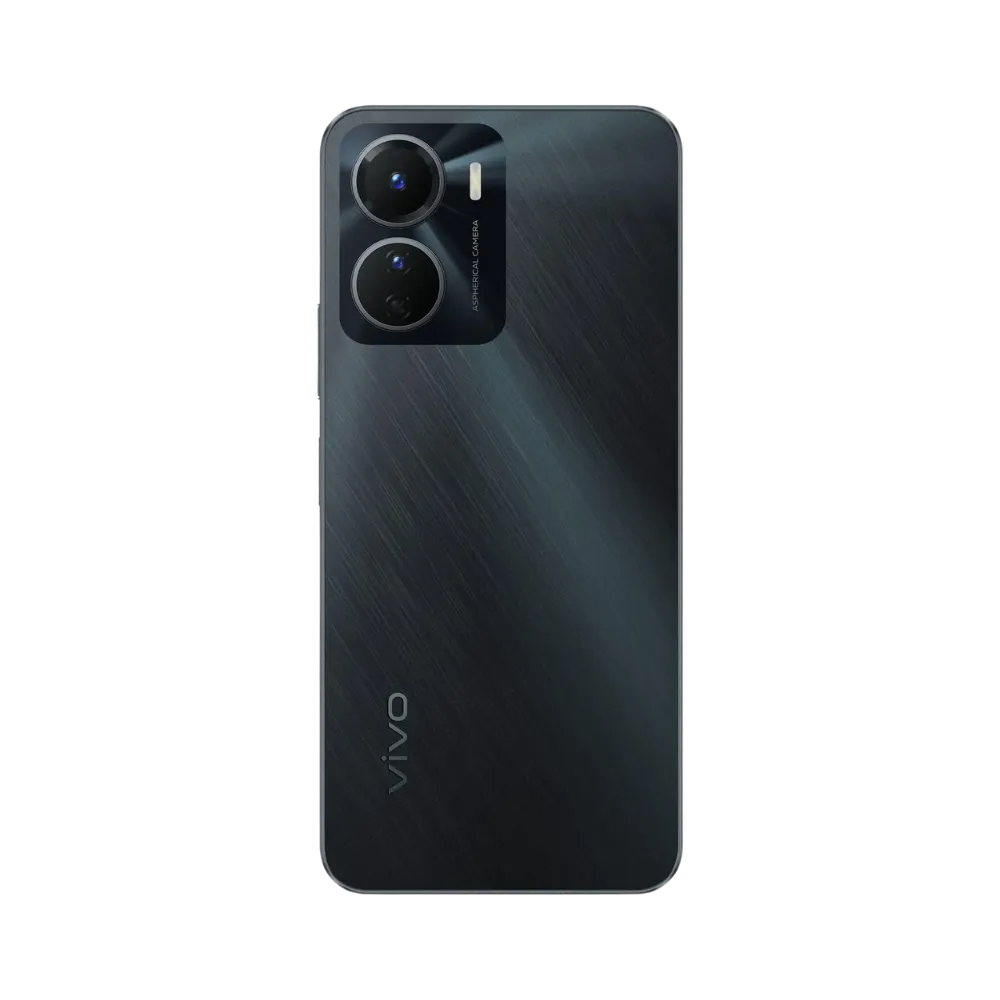 Arrière du Vivo Y16 avec module photo double capteur, réparation vitre arrière, remplacement caméra et châssis effectués par iTelier Lyon, pièces d’origine garanties et techniciens qualifiés.