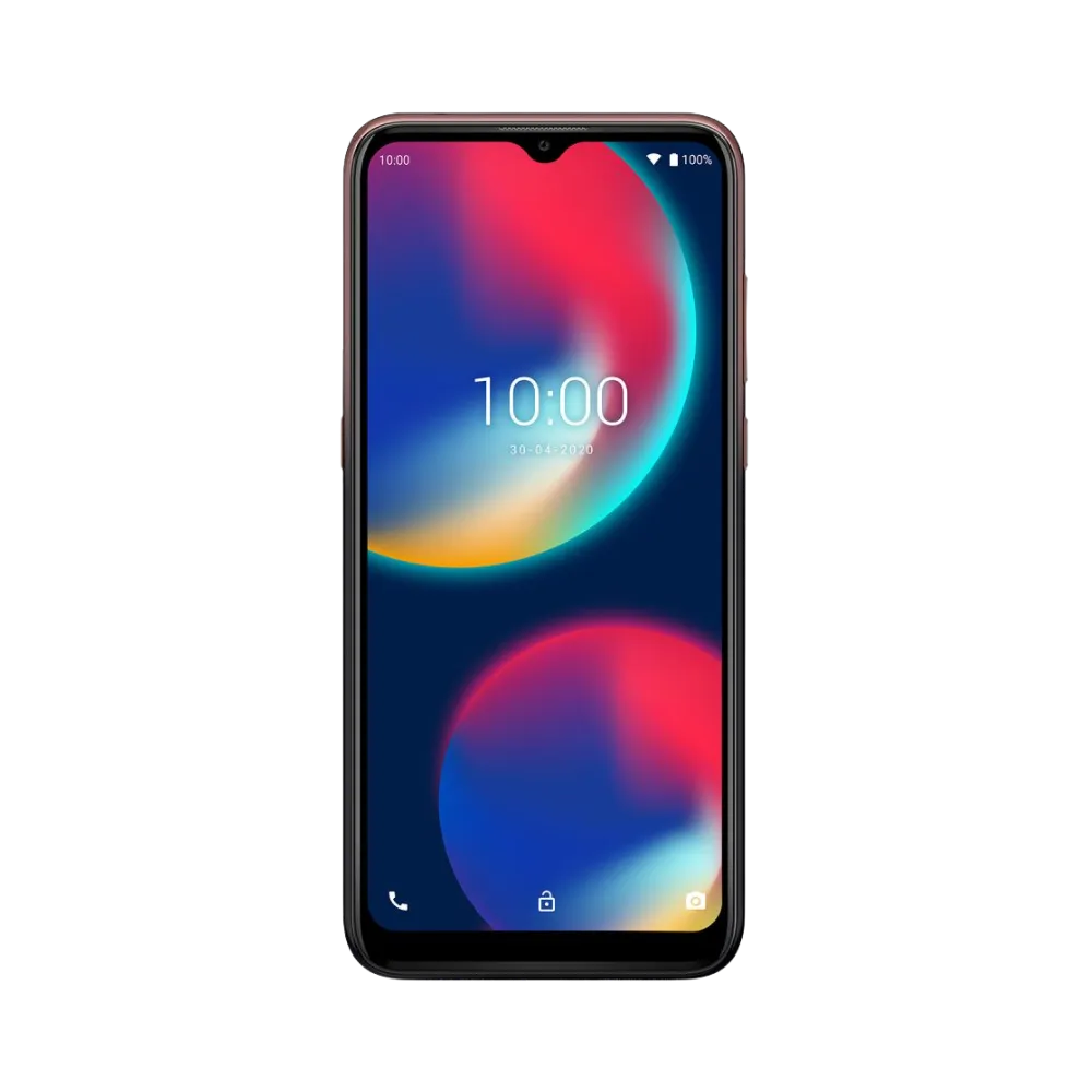 Vue avant du Wiko View 4 violet, remplacement écran original et diagnostic offert chez iTelier Lyon, réparation express avec garantie un an.